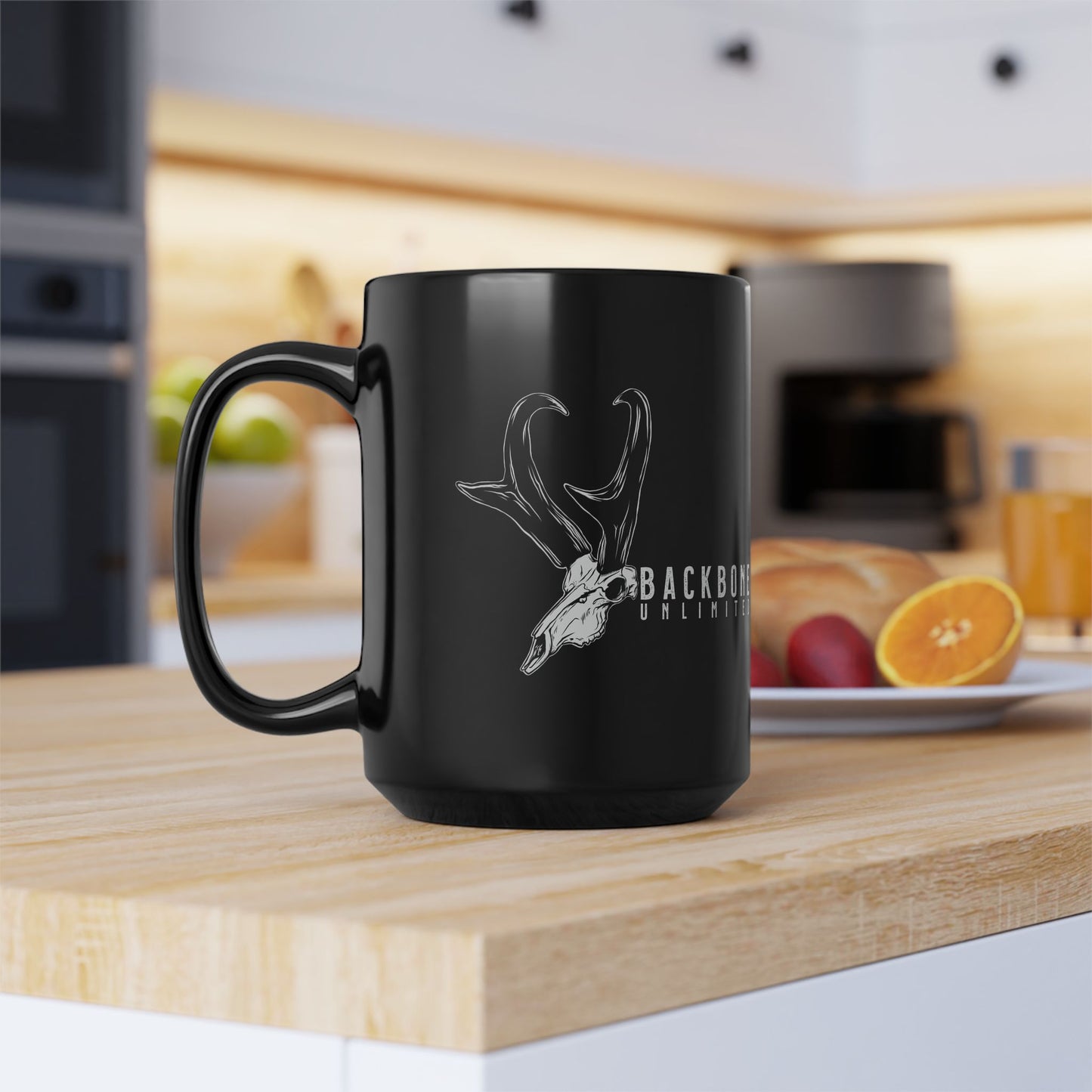 PRONGHORN DEADHEAD CERAMIC MUG