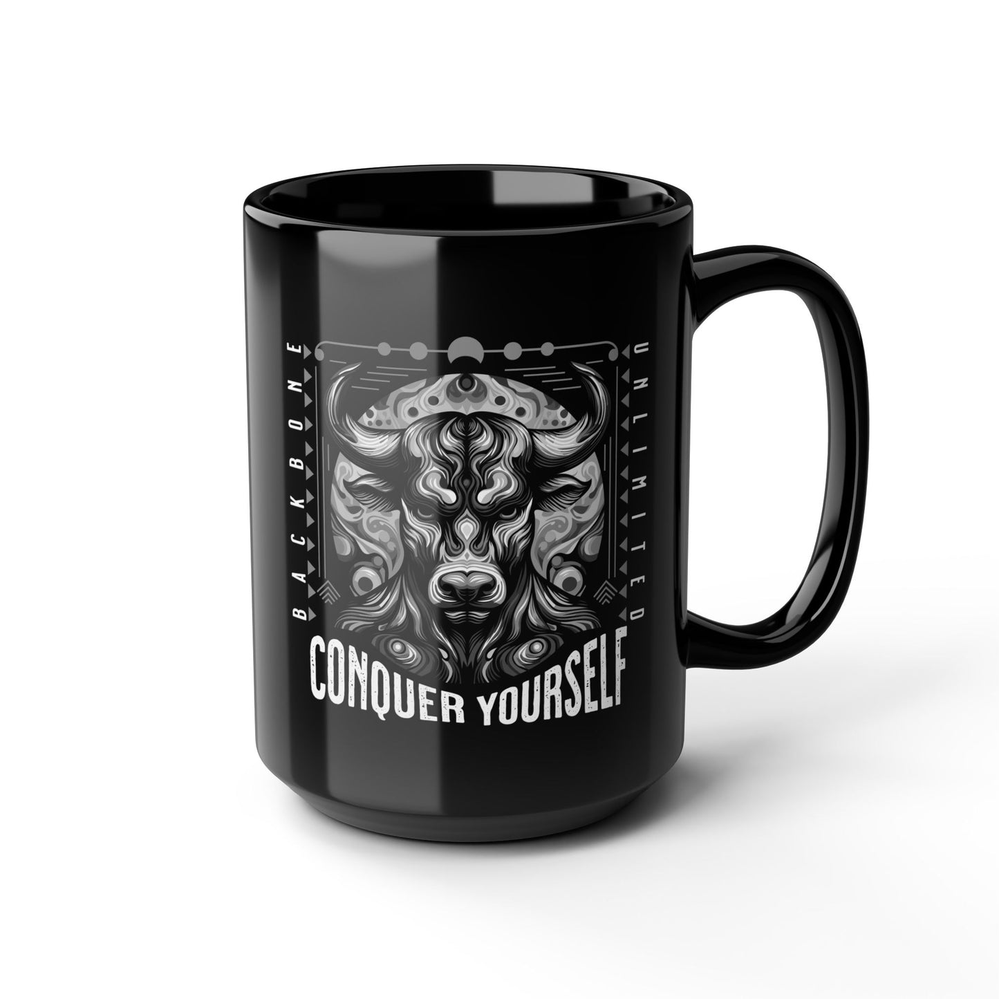 CONQUER YOURSELF CERAMIC MUG