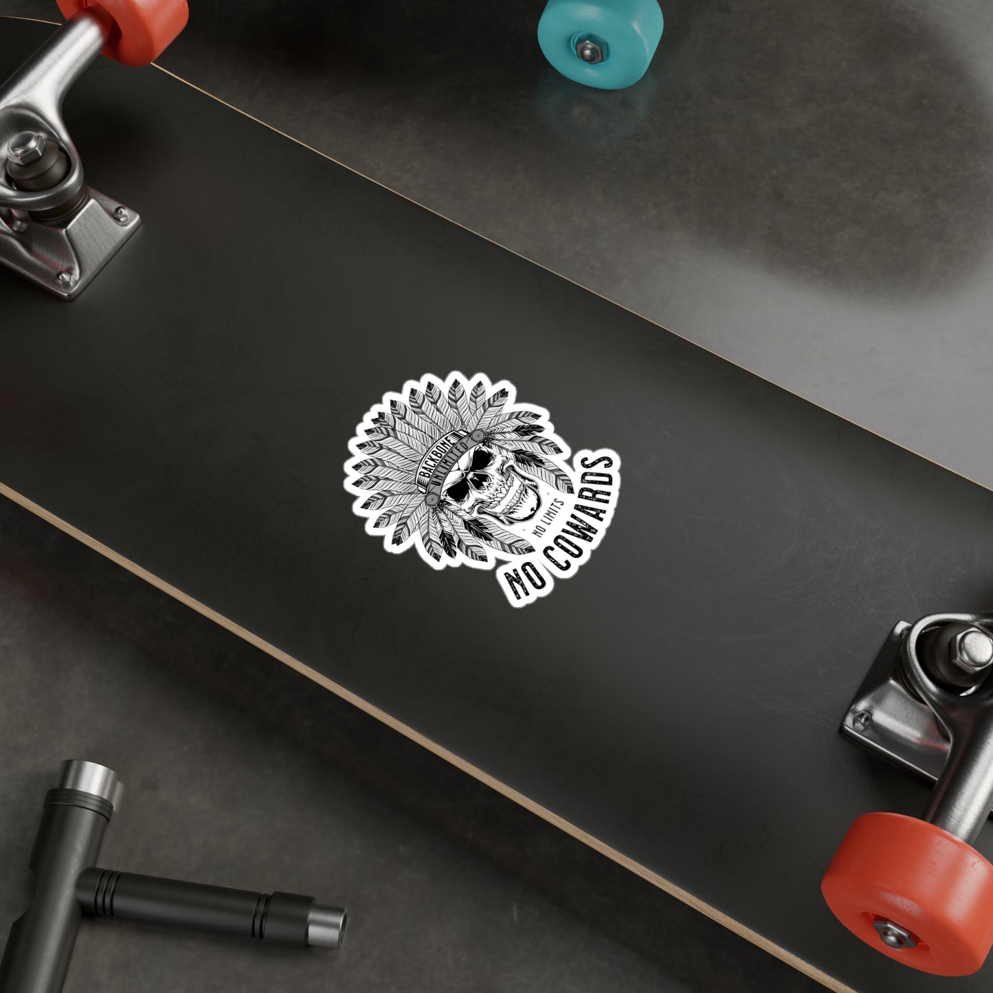 NO COWARDS. NO LIMITS. STICKERS