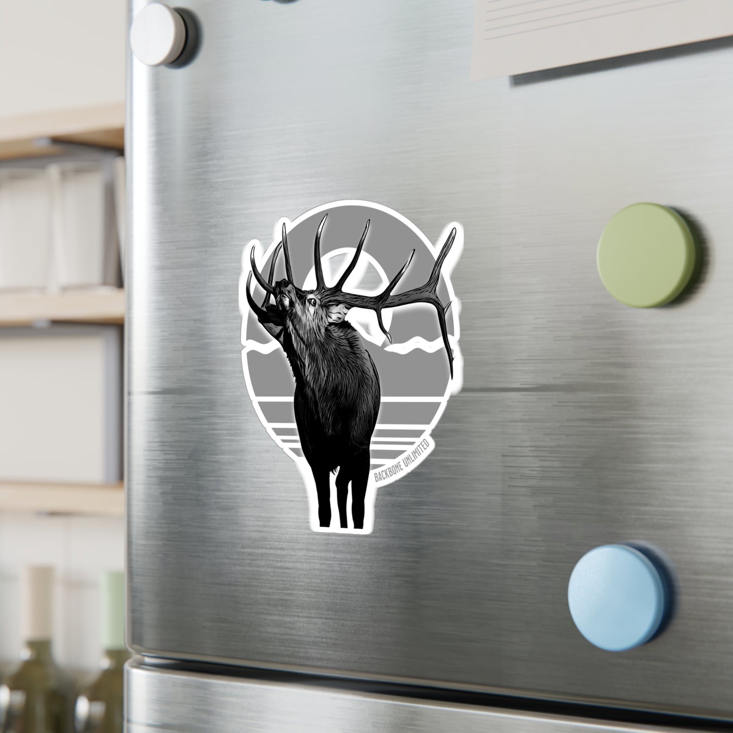 WILD SIDE BULL ELK STICKERS