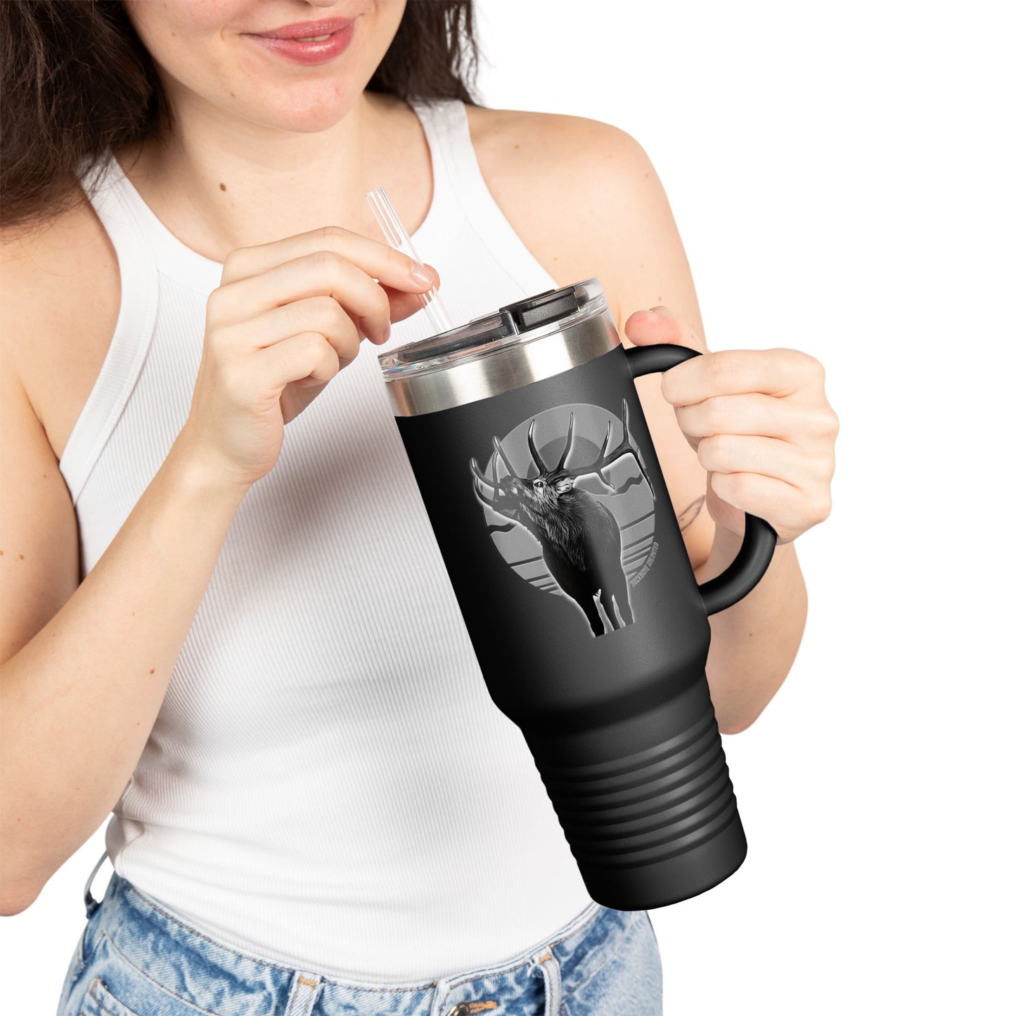 WILD SIDE BULL ELK EXTRA LARGE 40oz TUMBLER