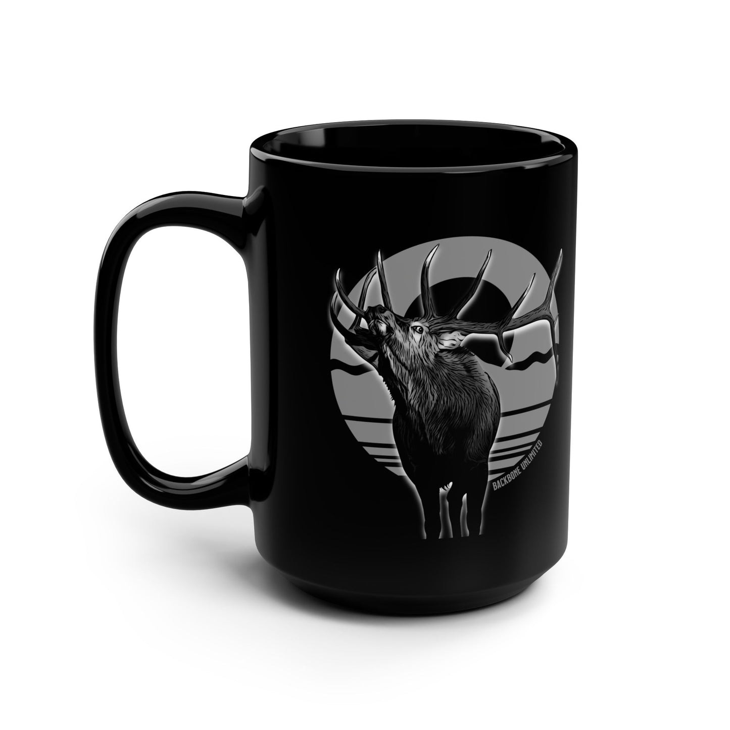 WILD SIDE BULL ELK CERAMIC MUG