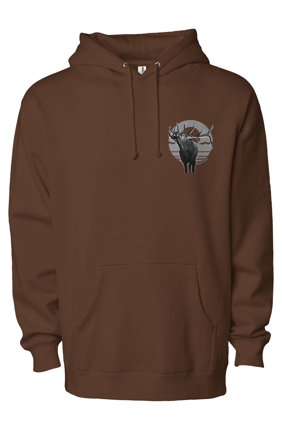 WILD SIDE BULL ELK HEAVY WEIGHT HOODIE