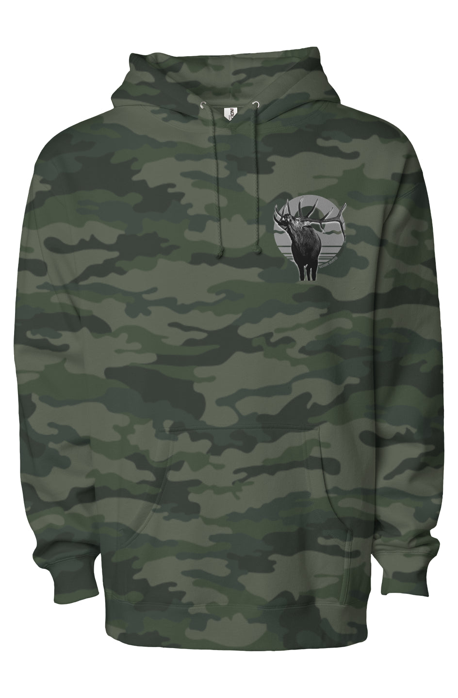 WILD SIDE BULL ELK HEAVY WEIGHT HOODIE