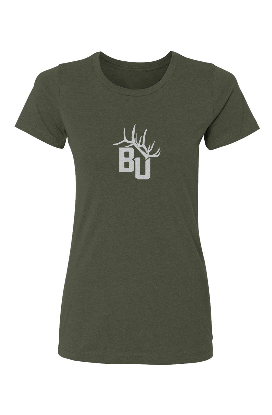 LADIES CUT BU LOGO TEE