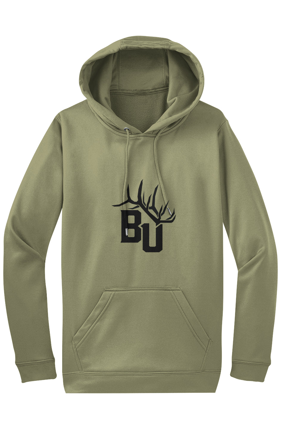 BU LOGO PERFORMANCE HOODIE