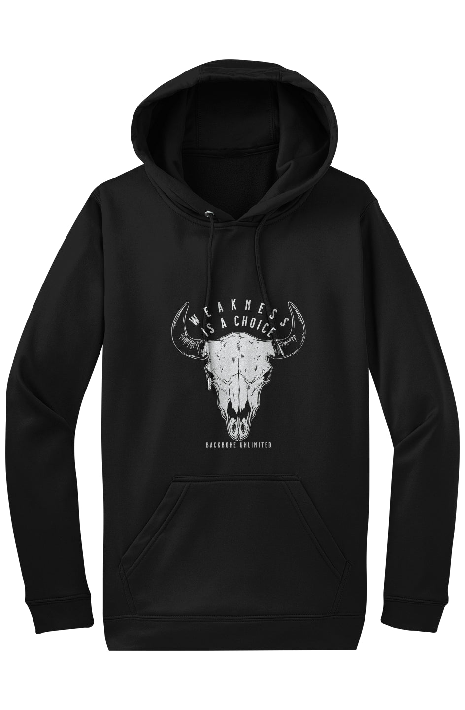 WEAKNESS IS A CHOICE HOODIE