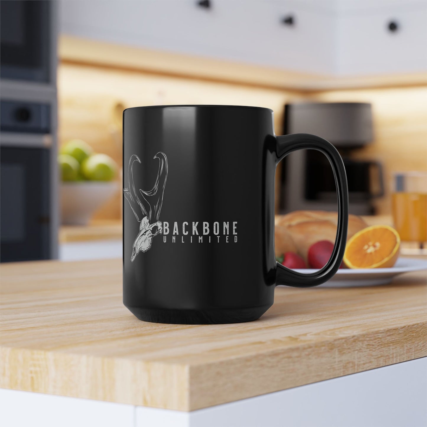 PRONGHORN DEADHEAD CERAMIC MUG
