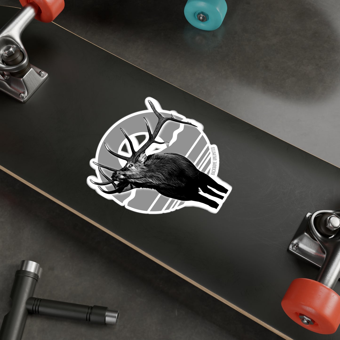 WILD SIDE BULL ELK STICKERS
