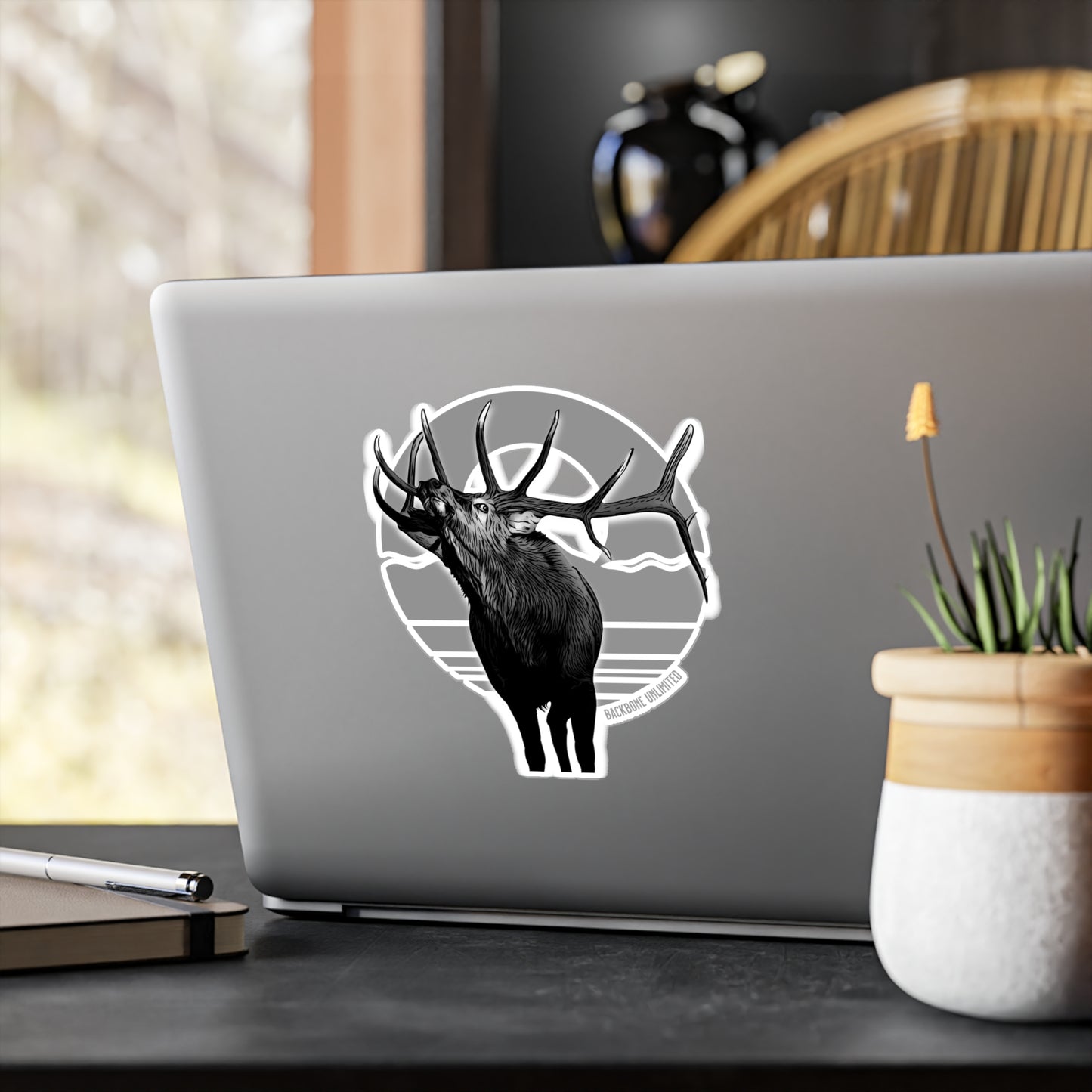 WILD SIDE BULL ELK STICKERS
