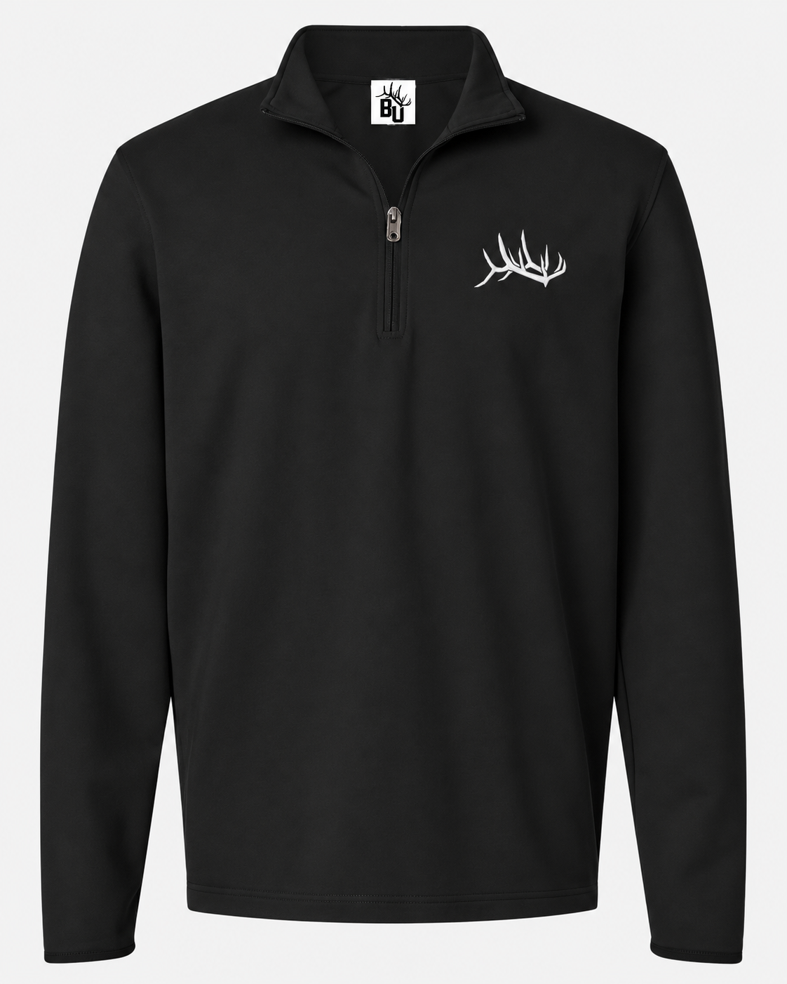 BACKBONE PERFORMANCE QUARTER ZIP BLACK