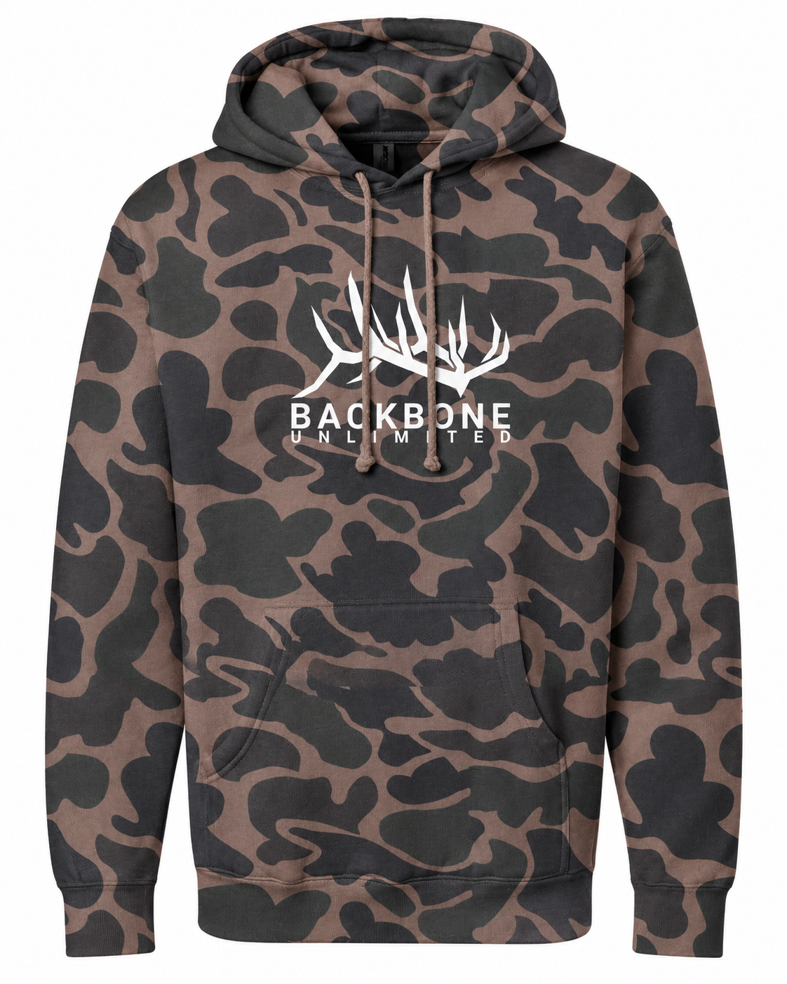 BACKBONE UNLIMITED - HEAVYWEIGHT HOODIE - TRAD CAMO