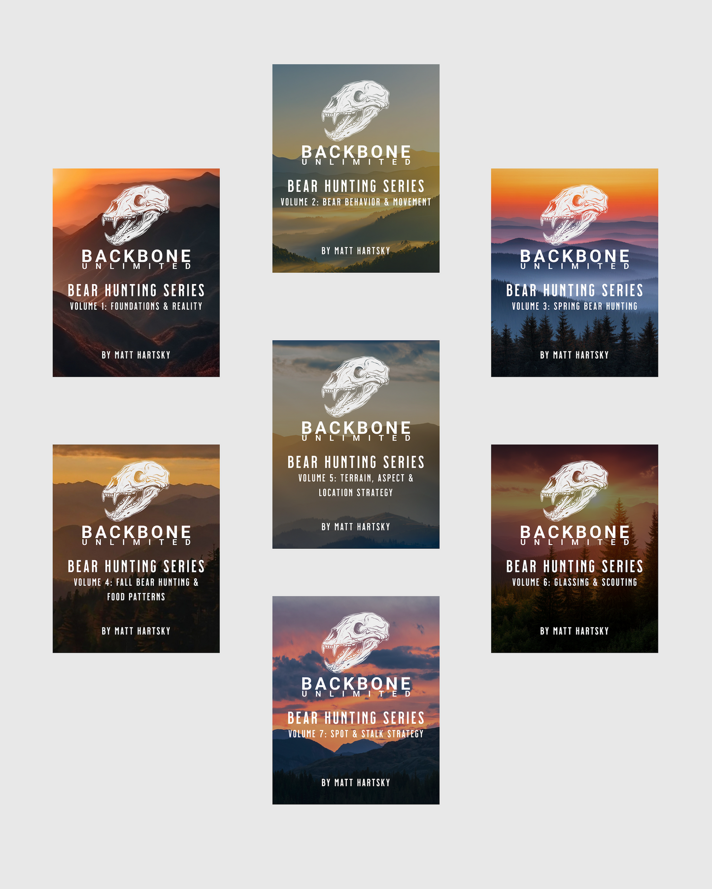 BUNDLE & SAVE - BACKBONE UNLIMITED BEAR HUNTING E-BOOK SERIES (ALL 7 VOLUMES)