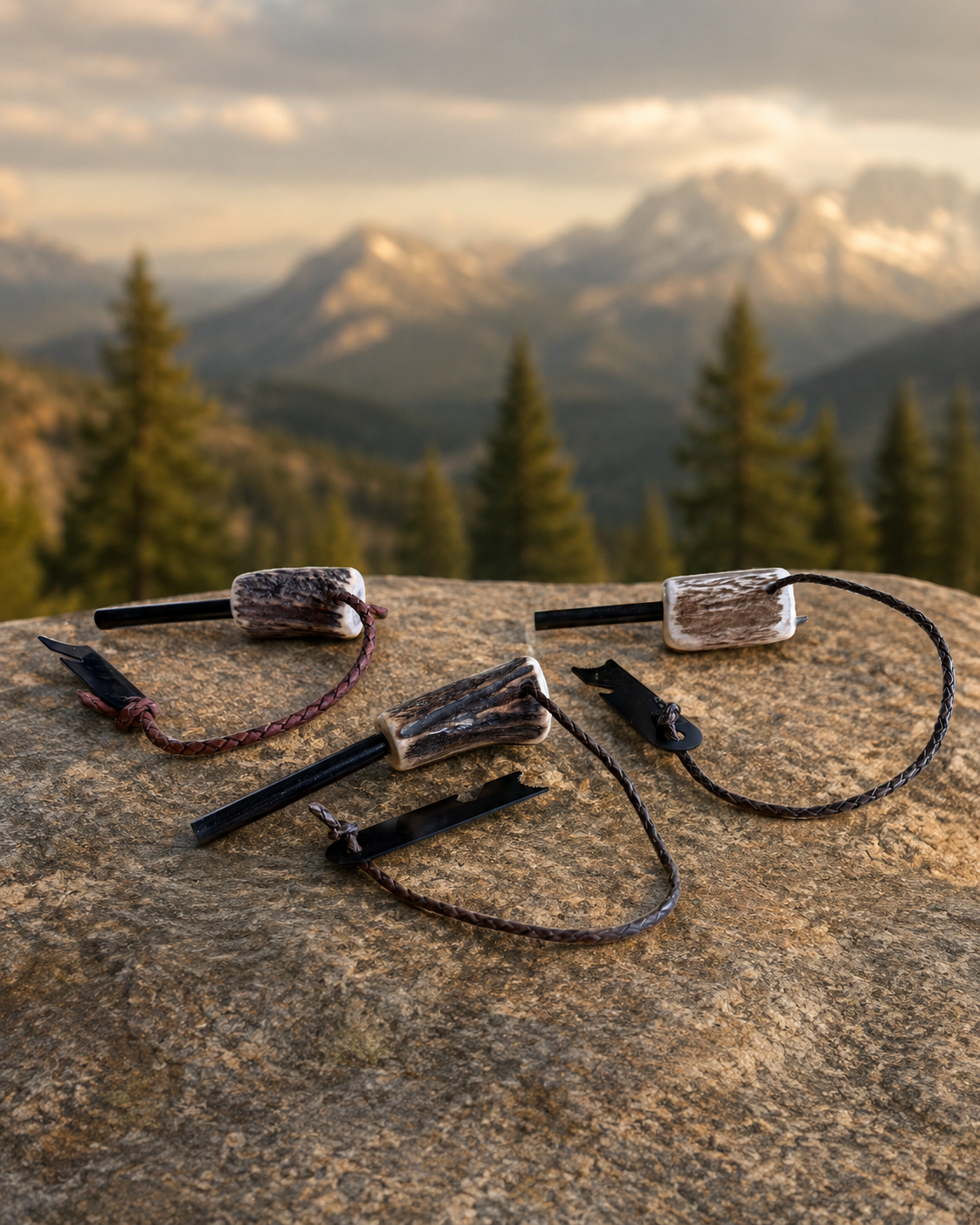 MOUNTAIN MEDICINE ELK ANTLER FIRE STARTER KIT