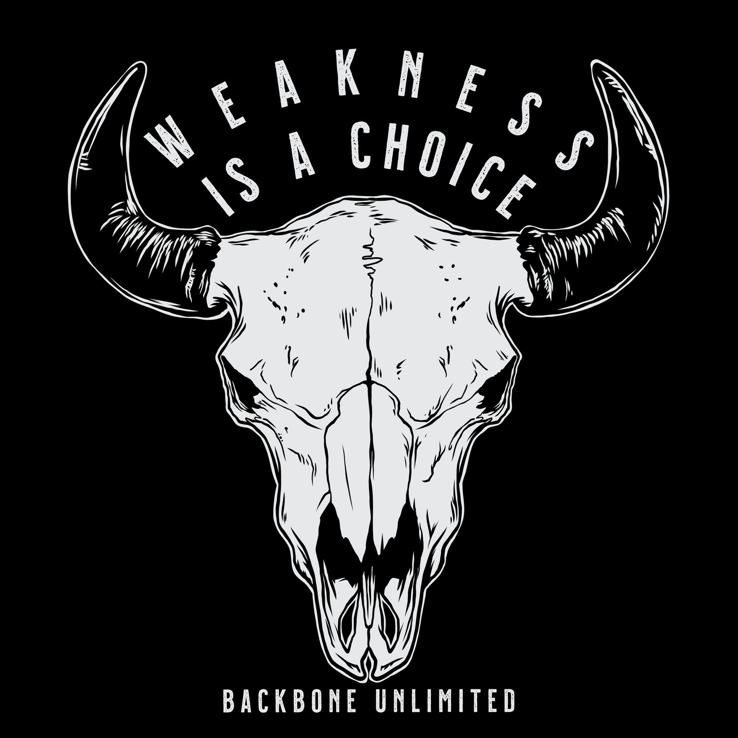 WEAKNESS IS A CHOICE