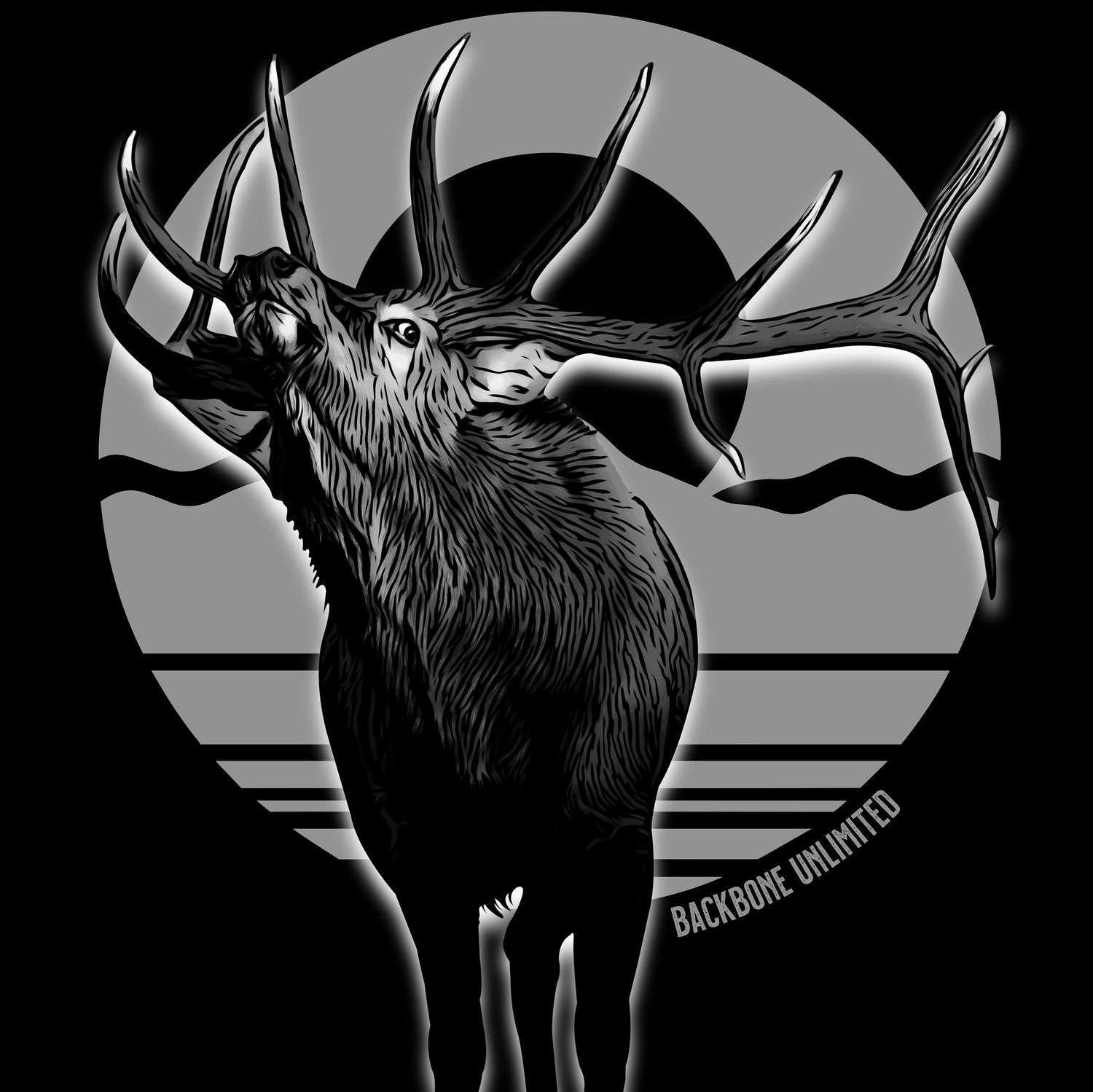WILD SIDE BULL ELK - For Those Who Live On The Wild Side