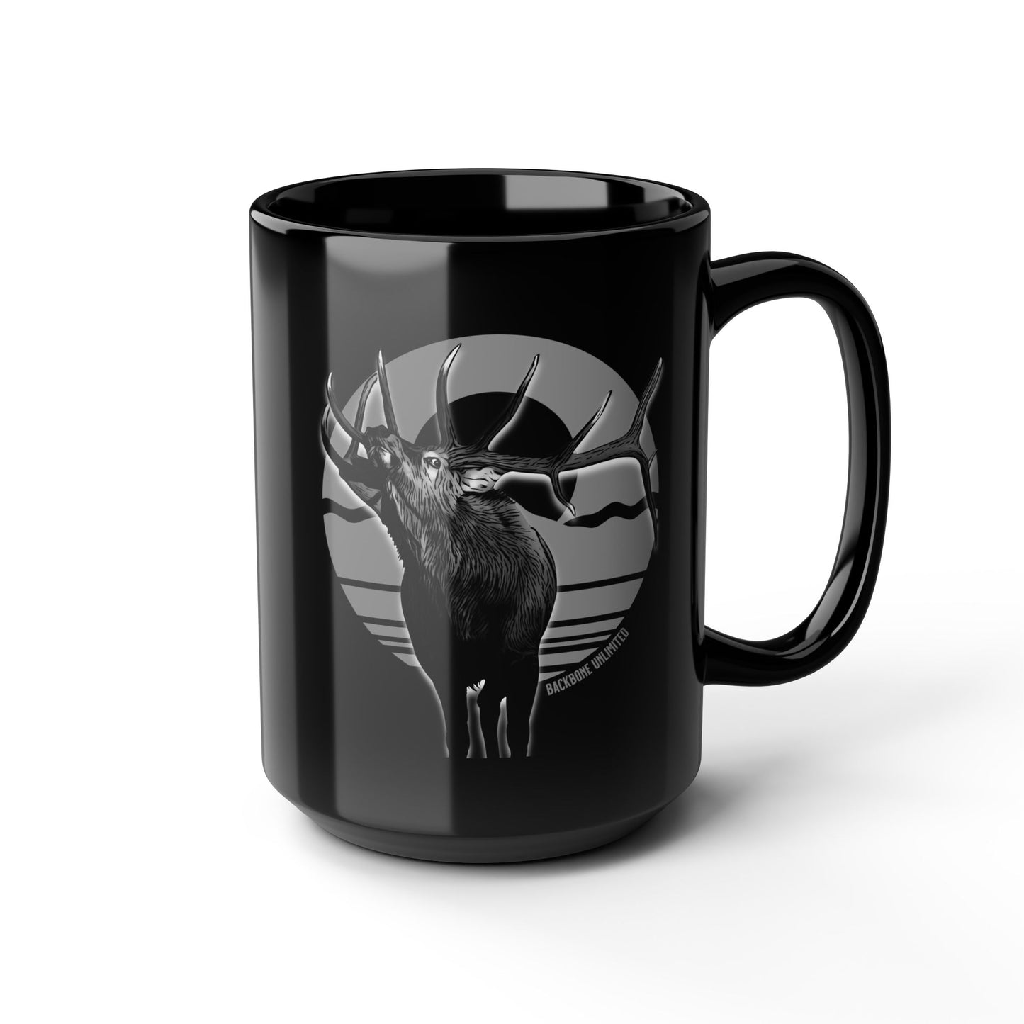WILD SIDE BULL ELK CERAMIC MUG