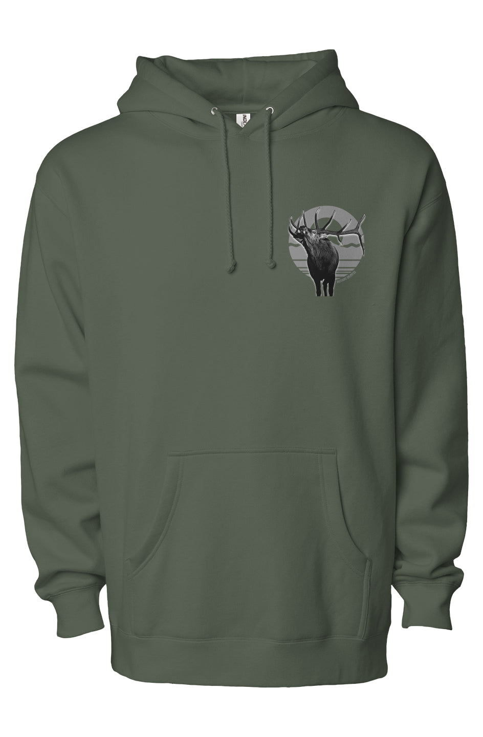 WILD SIDE BULL ELK HEAVY WEIGHT HOODIE