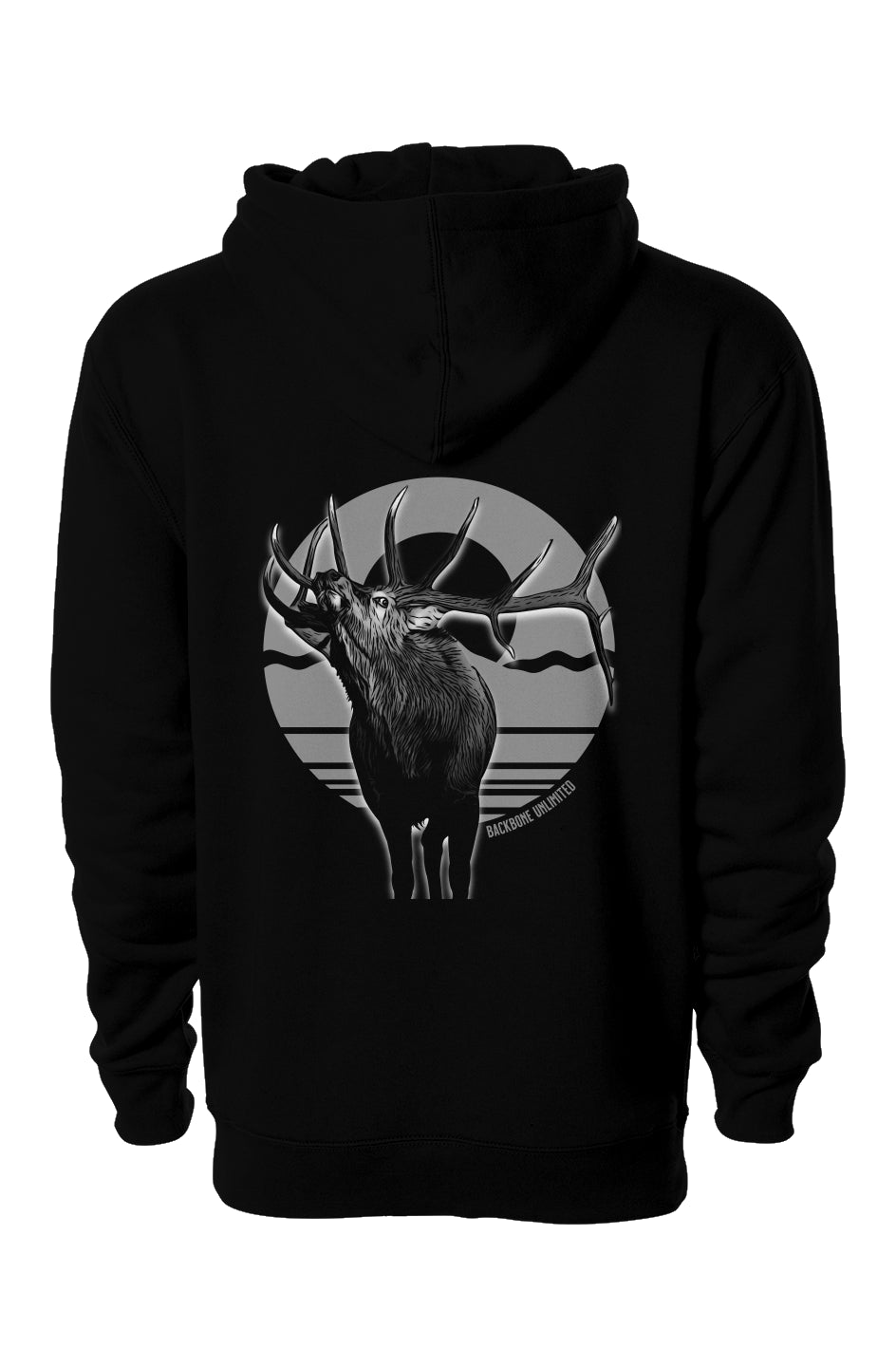 WILD SIDE BULL ELK HEAVY WEIGHT HOODIE