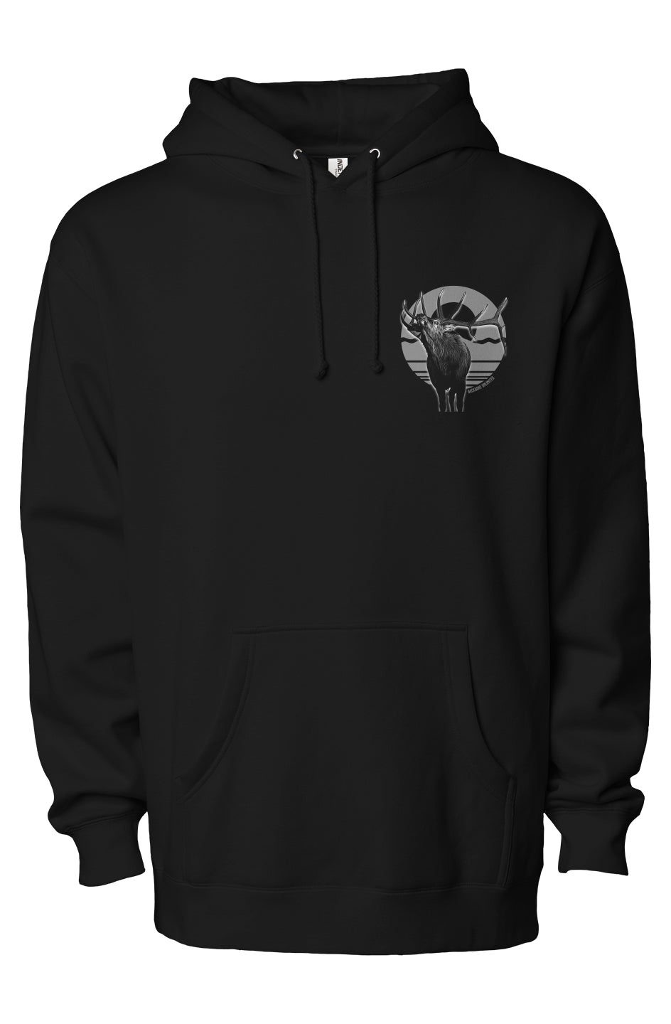 WILD SIDE BULL ELK HEAVY WEIGHT HOODIE