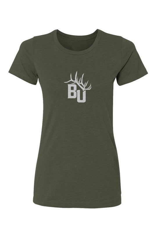 LADIES CUT BU LOGO TEE