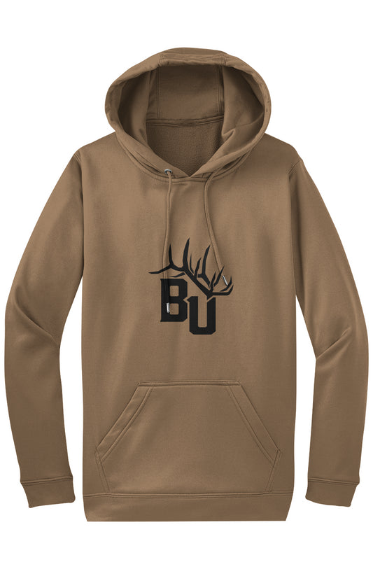 BU LOGO PERFORMANCE HOODIE