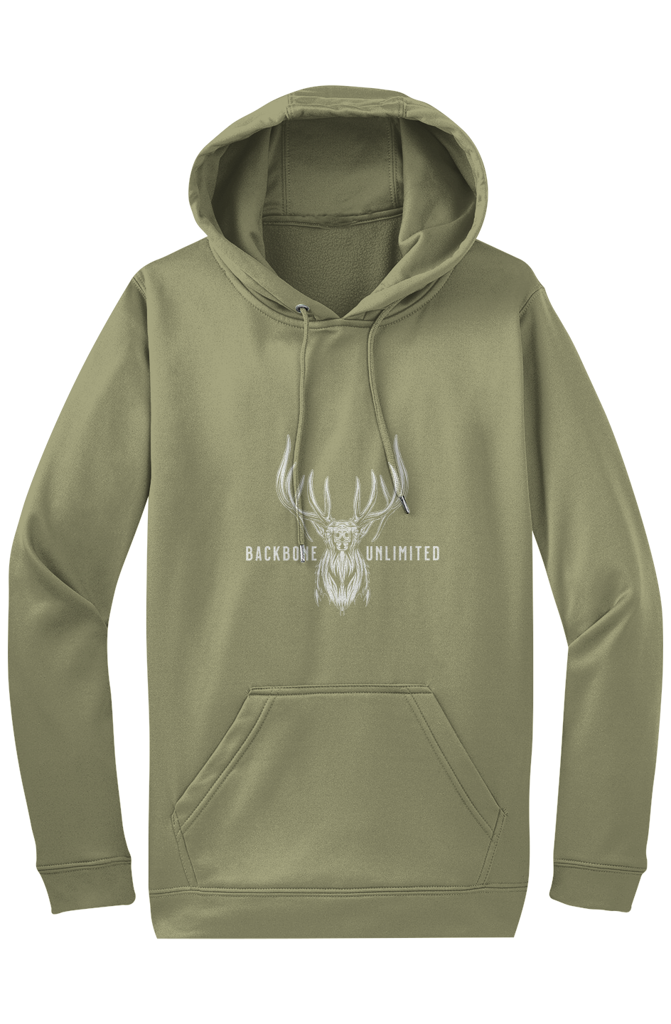 BACKBONE FULL BULL ELK ICON FLEECE HOODIE