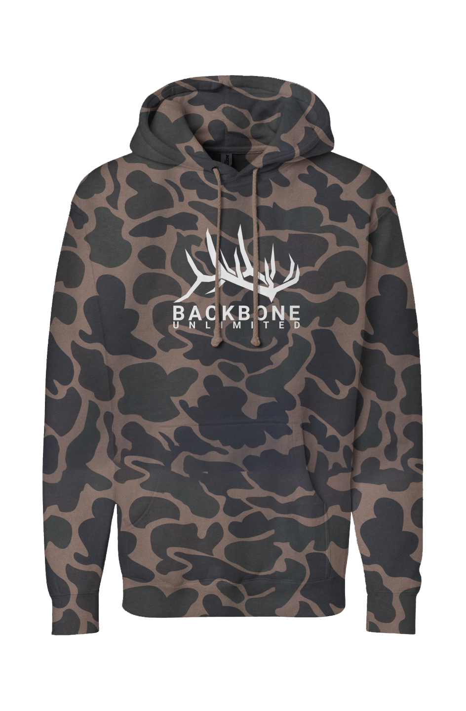 BACKBONE UNLIMITED HEAVYWEIGHT HOODIE TRAD CAMO