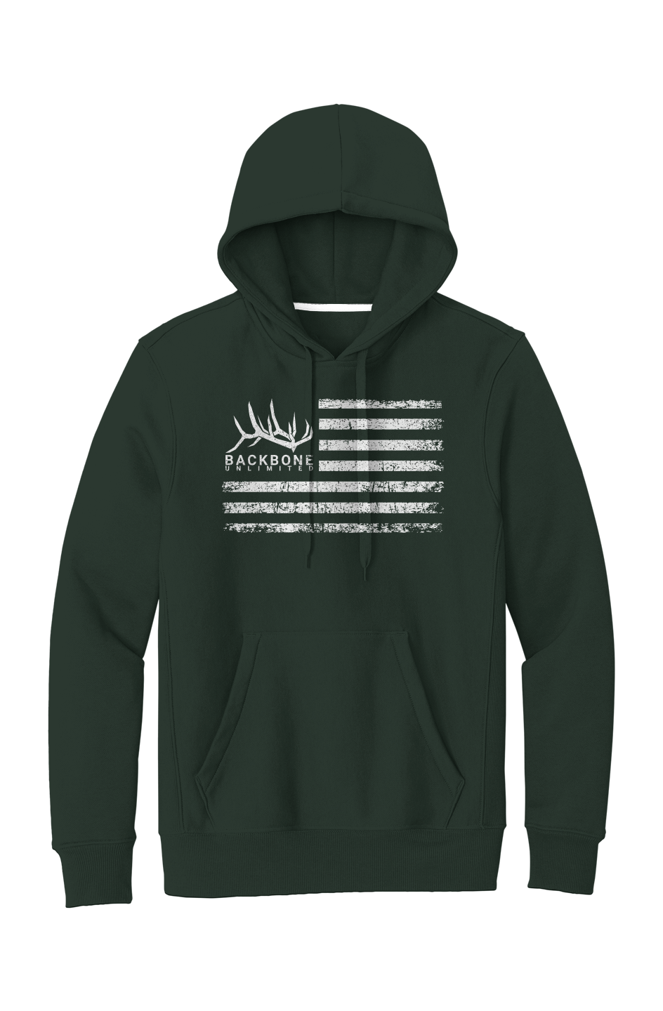 BACKBONE NATION SUPER HEAVYWEIGHT HOODIE PINE