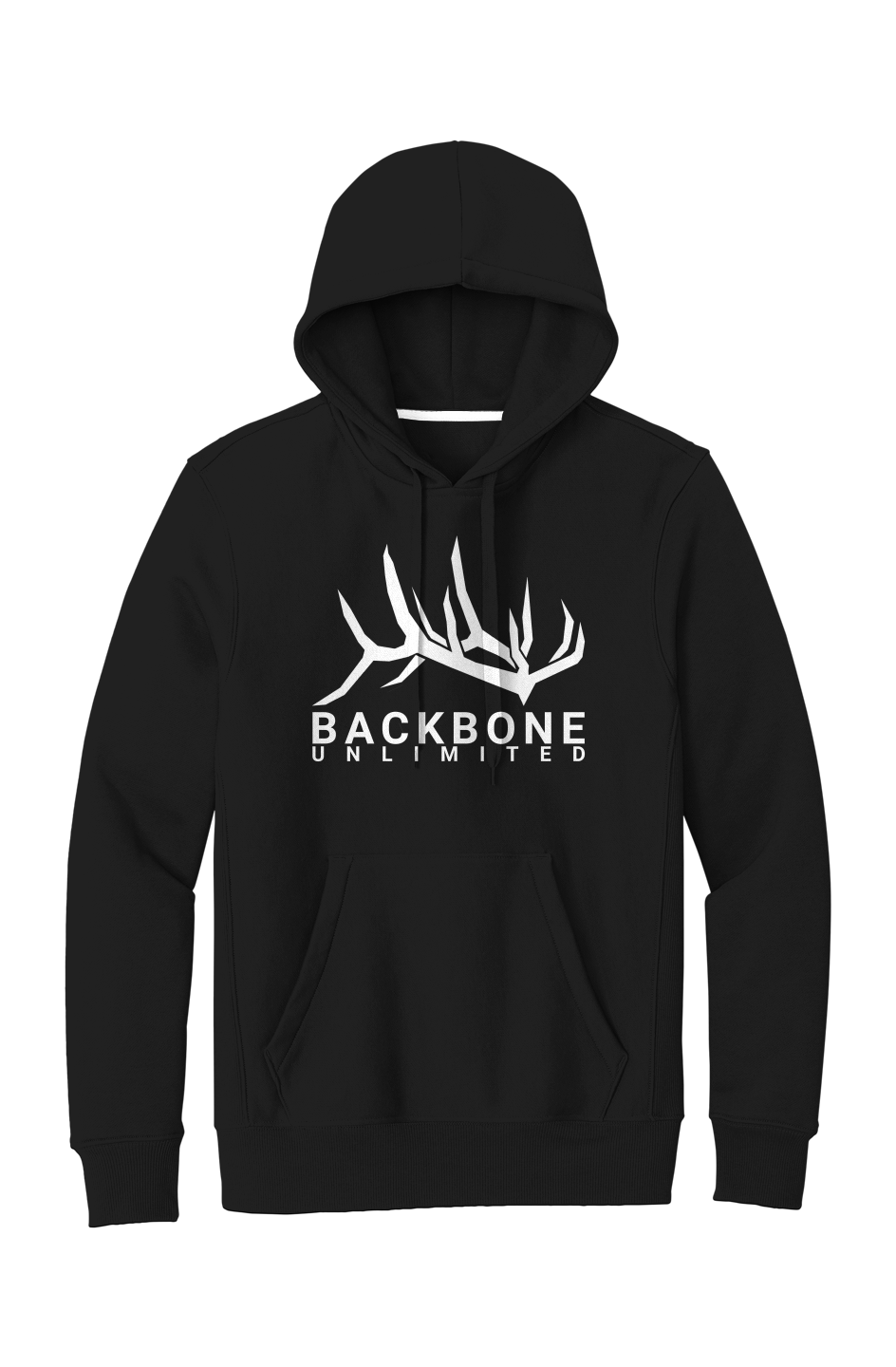 BACKBONE UNLIMITED LOGO SUPER HEAVYWEIGHT HOODIE BLACK