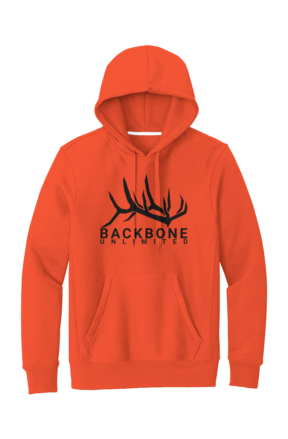 BACKBONE UNLIMITED LOGO SUPER HEAVYWEIGHT HOODIE BLAZE ORANGE