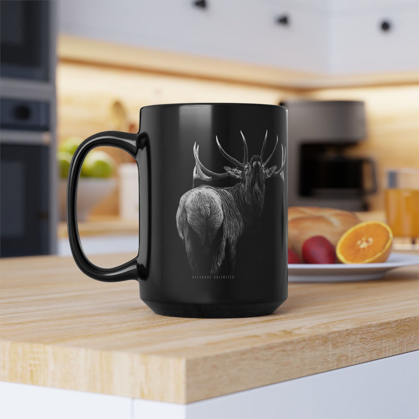 BEYOND BULL ELK CERAMIC MUG