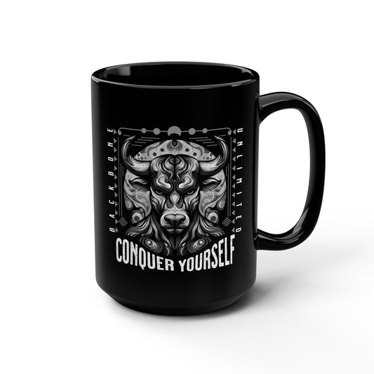 CONQUER YOURSELF CERAMIC MUG