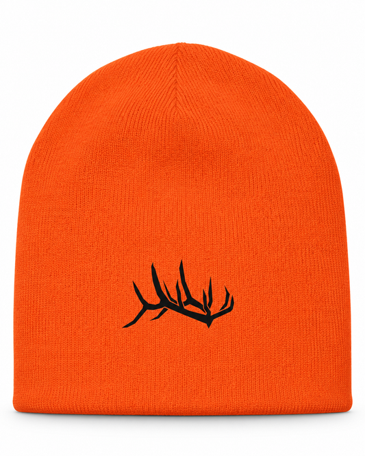 BACKBONE ANTLERS BEANIE - BLAZE ORANGE