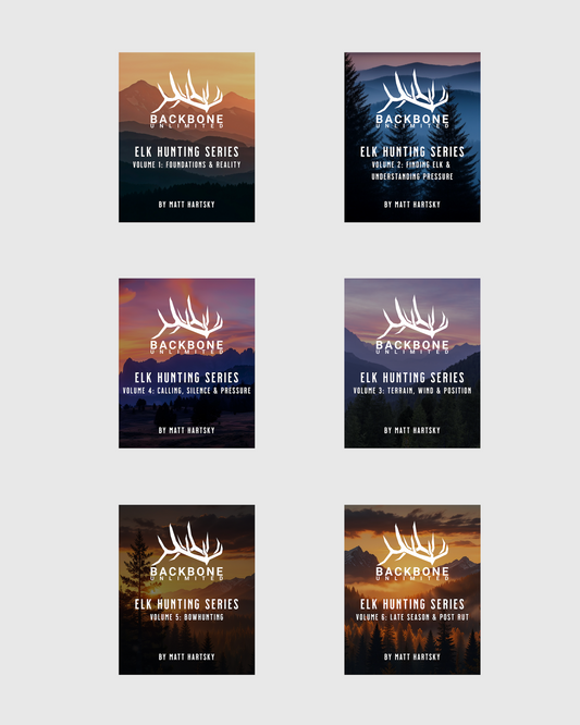 BUNDLE & SAVE - BACKBONE UNLIMITED ELK HUNTING E-BOOK SERIES (ALL 6 VOLUMES)