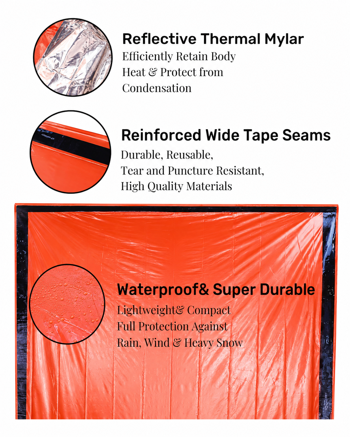 BACKBONE EMERGENCY THERMAL BIVY