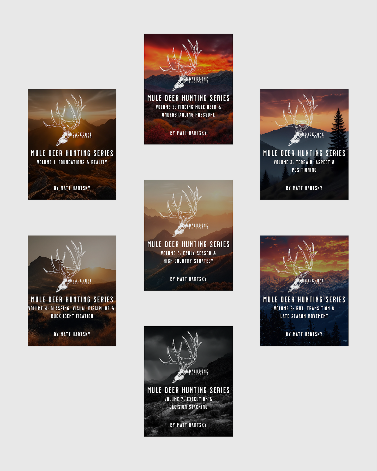 BUNDLE & SAVE - BACKBONE UNLIMITED MULE DEER HUNTING E-BOOK SERIES (ALL 7 VOLUMES)