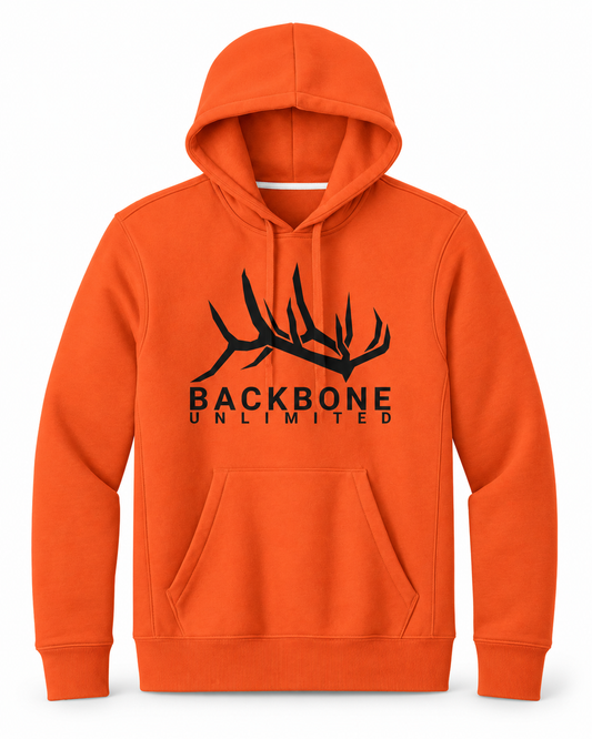 BACKBONE UNLIMITED SUPER HEAVYWEIGHT HOODIE - BLAZE ORANGE