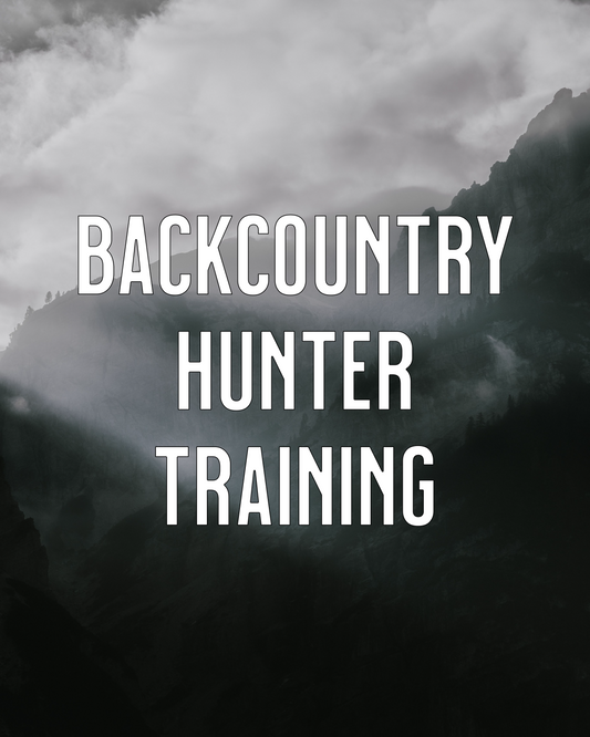 BACKCOUNTRY HUNTER TRAINING