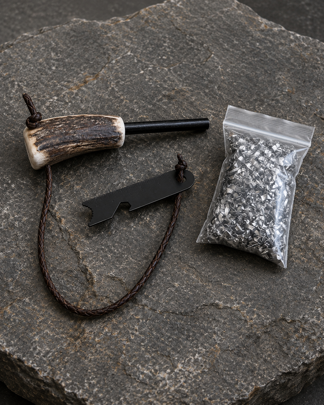 MOUNTAIN MEDICINE ELK ANTLER FIRE STARTER KIT