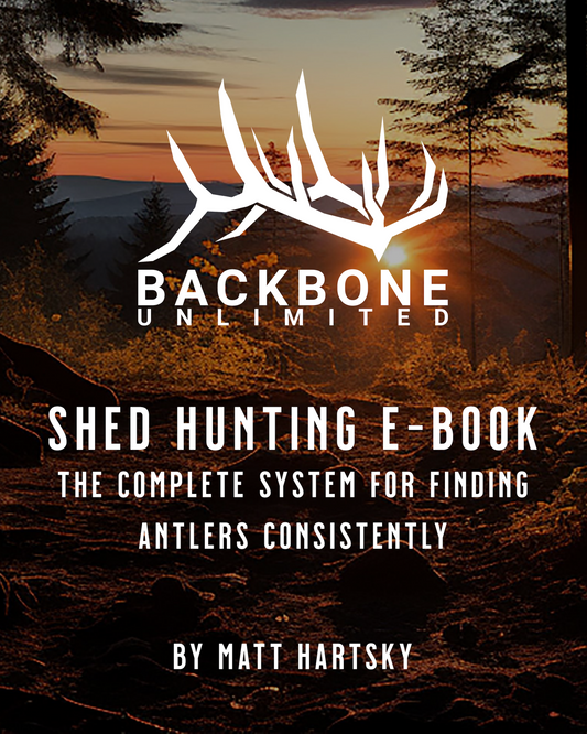 SHED HUNTING E-BOOK: THE COMPLETE SYSTEM FOR FINDING ANTLERS CONSISTENTLY